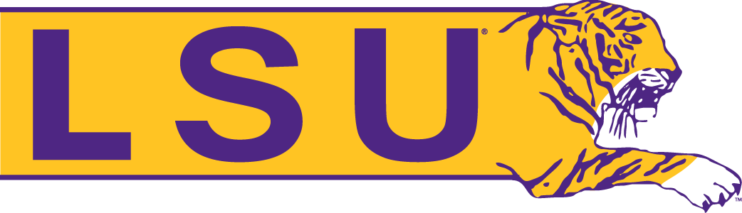 LSU Tigers 1984-1996 Alternate Logo vinyl decal